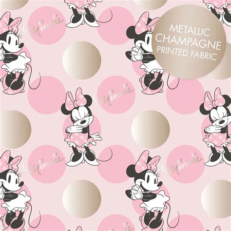 minnie mouse metallic fabric|minnie mouse cotton fabric.